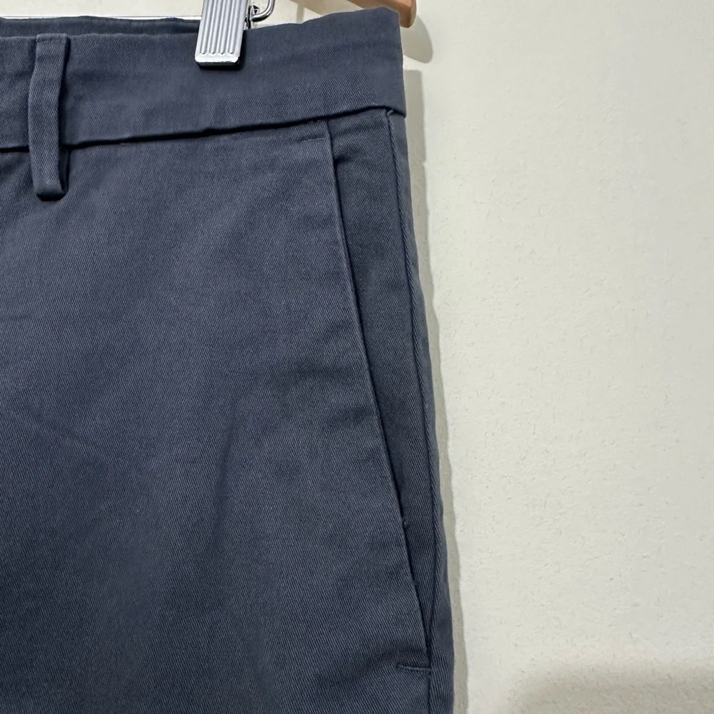 Banana Republic Men’s 5 Pocket Chino Pants Gray Slim Straight Fit Size 38x30 NWT